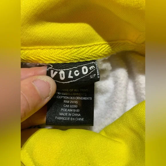 Y2K Volcom Hoodie Size Small - Picture 13 of 15